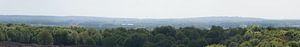 Panorama des Veluwezoom in Richtung Deutschland