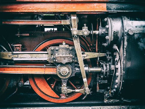 Detailaufnahme von der Harzer Schmalspurbahn