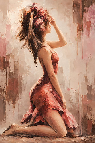 Rosa und Rot – Haarfarben
