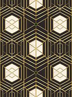 Art Deco Seamless Pattern – Golden Geometric Luxury Design