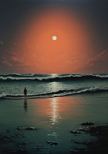 Strand Poster Zee Kunstprint Maritiem