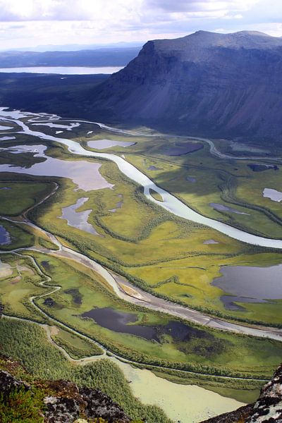 Rapadalen in Sarek National Park in Sweden by Karina Gebert