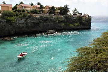 Baai in Curaçao by Nats Otten