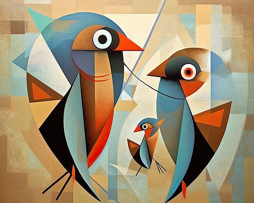 Fliegende Farbkleckse