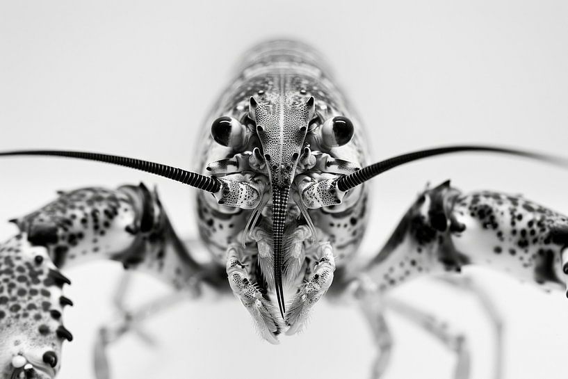 Macro-opname van een kreeft van Poster Art Shop