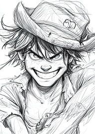Boundless Dreams – Expressive Pencil Sketch