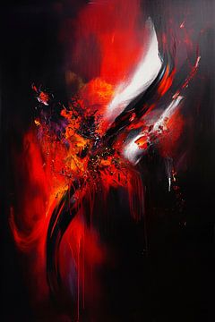 Dynamic colour explosion - Abstract by Poster Art Shop
