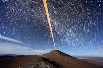 Trails of Stars over Paranal by Fred Kamphues