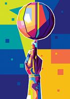 Basketball-Pop-Art