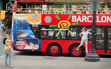 Spain, Barcelona bus tour by Peter Hofwegen