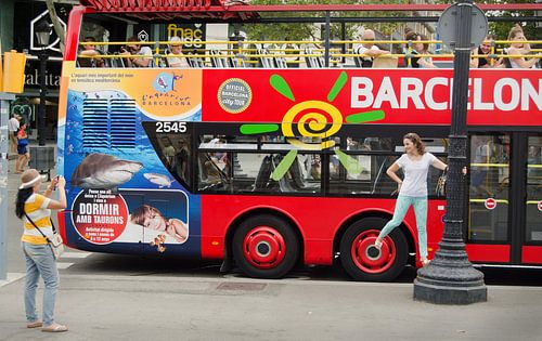 Spain, Barcelona bus tour