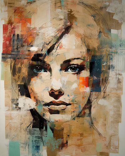 Moderne Collage mit einem Hauch von Vintage