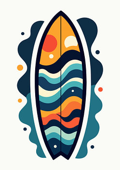 Colours of Surfing by SHAKALAB