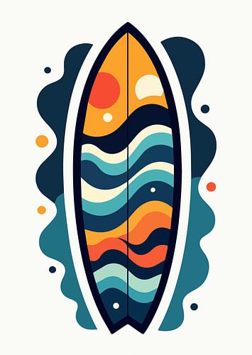Colours of Surfing by SHAKALAB