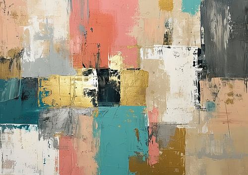 Gedeckte Farbblöcke