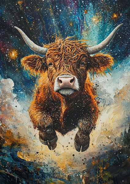 Highland Cow von Niklas Maximilian