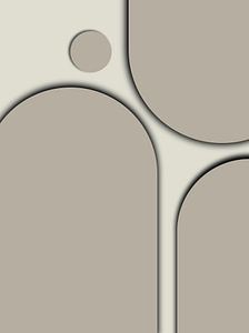 Glück in Beige Creme