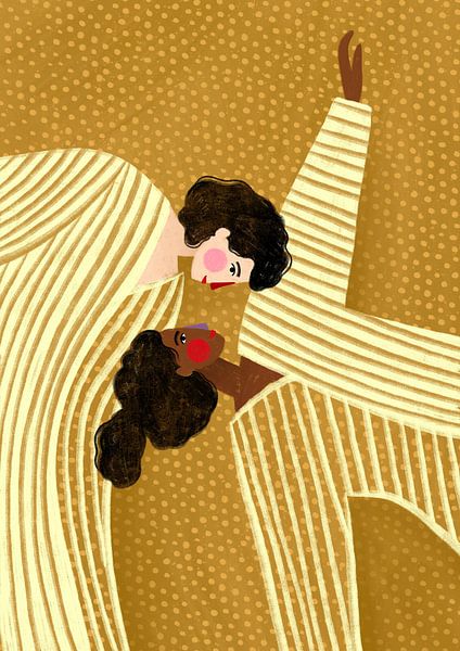 Two Line Women by Bea Müller