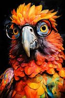 Papegaai dierenkunst #papegaai