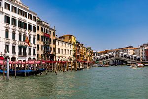 Vue sur le pont du Rialto sur Christina Bauer Photos