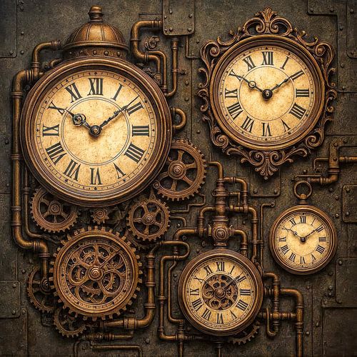 Steampunk Uhren