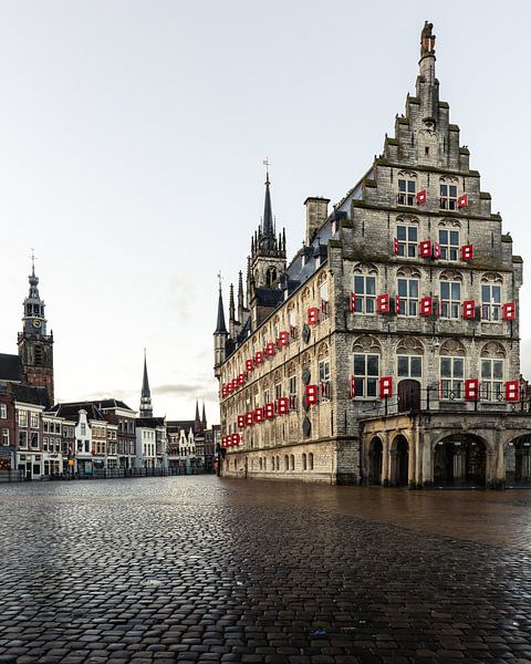 The Market in Gouda by OCEANVOLTA