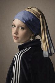 La Jeune Fille à la perle en survêtement