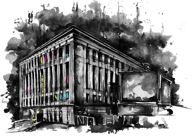 Berghain is a nightclub in Berlin, Germany.  van Eye on You