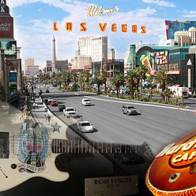 Las Vegas Collage von Karen Boer-Gijsman