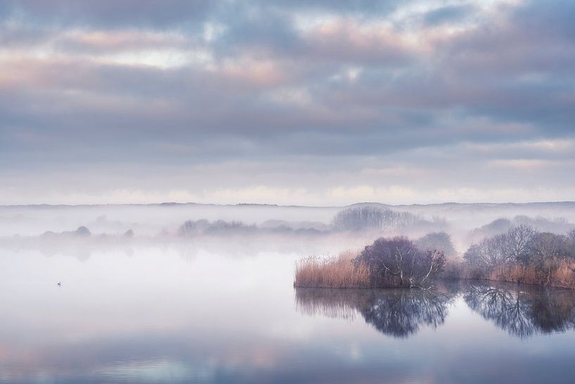 Pastel morning II by Erik de Jong