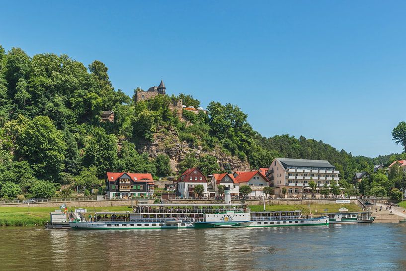  health resort Rathen, Saxony by Gunter Kirsch