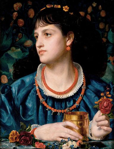 Frederick Sandys~Ysoude met de Love Philtre