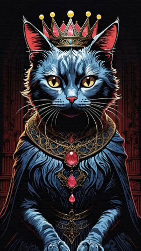 Dark Vintage Style Cat Kings & Queens part 3