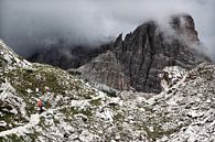 Hiking in the Italian Dolomites van Ellen van Drunen thumbnail