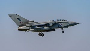 Landung des Royal Air Force Panavia Tornado.