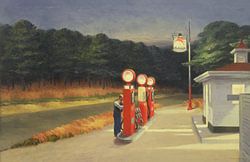Gas - Edward Hopper