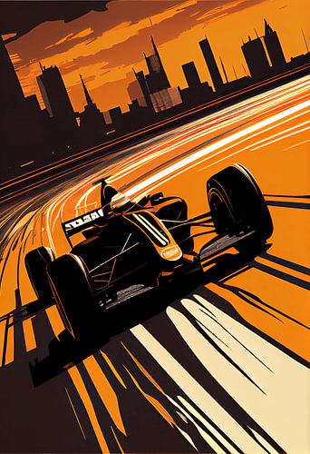 Formula 1 - Vector Art racing car