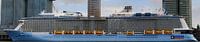 Cruiseschip 'Ovation of the Seas' in Rotterdam | Panorama 
