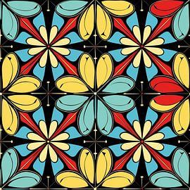 Moroccan tiles Tile pattern Floral geometric