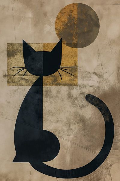 Kat abstract van Imagine