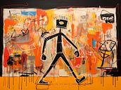Painting by Basquiat by PixelPrestige thumbnail