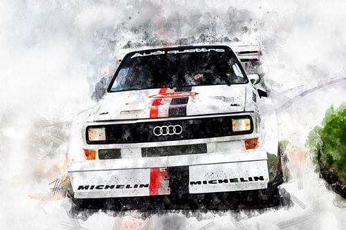 Audi Quattro von Theodor Decker