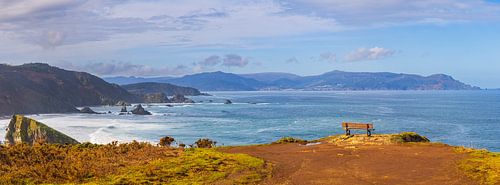 Panorama van Galicië, Spanje