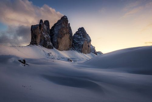 The Three Peaks in winter