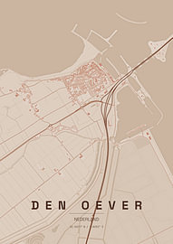 Lageplan von Den Oever
