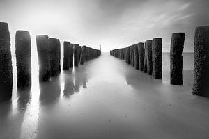 Paalhoofden Domburg van Mark Bolijn