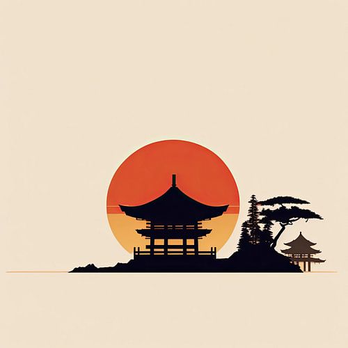 De pracht van Japan in één minimalistisch portret