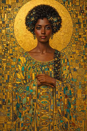 La majestueuse muse de l'Art nouveau