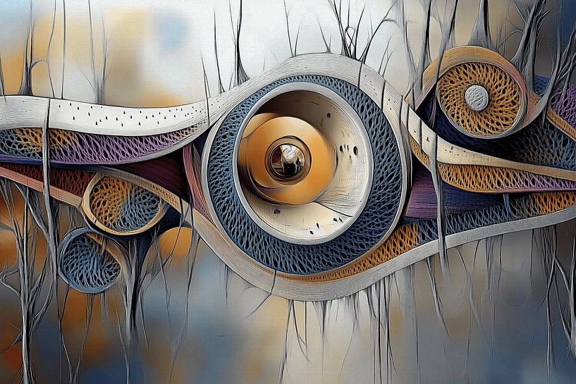 Abstract nature by Ton Kuijpers