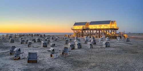 Blaue Stunde in Sankt Peter-Ording